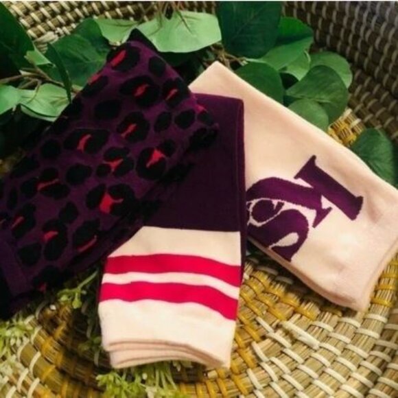 Kate Spade Crew Socks Set 3Pcs  NWT - Picture 2 of 4
